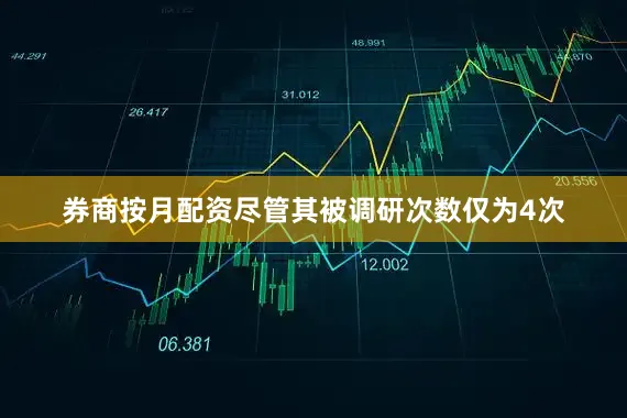 券商按月配资尽管其被调研次数仅为4次